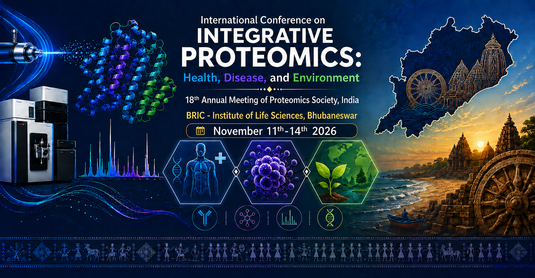 International Conference on Integrative Proteomics — 18th Annual Meeting of PSI, Bhubaneswar