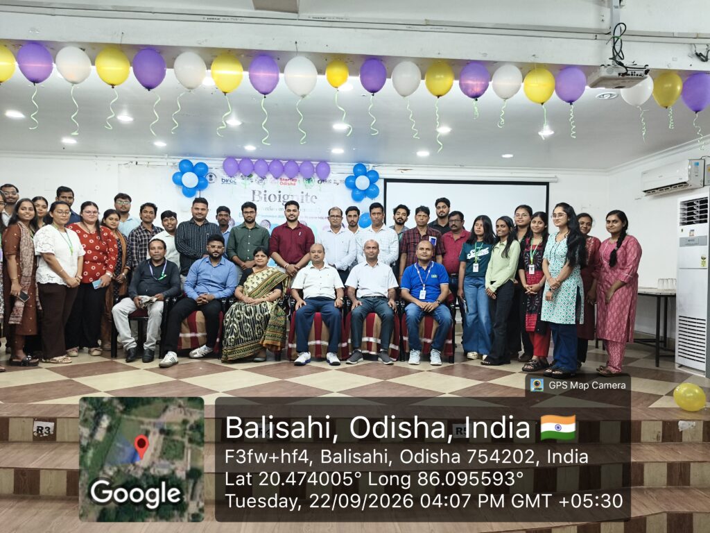 Bioignite – A Masterclass on Biointrepreneurship; Salipur